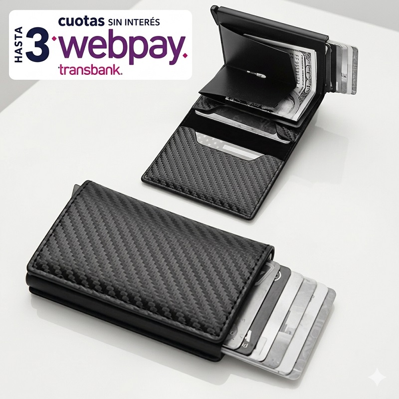 Billetera Hombre Carbono RFID/NFC - Imagen 3